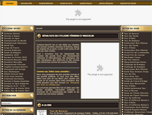 Tablet Screenshot of cyclisme-sport.fr